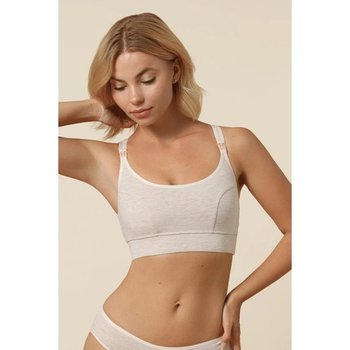 Sport Fit Set: Maternity Top + Briefs by Znana Mama in Beige