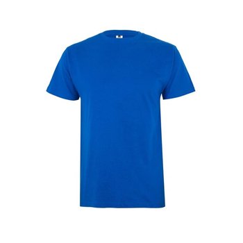 Men's Mukua PALM T-Shirt in Royal Blue — Soft Cotton Comfort