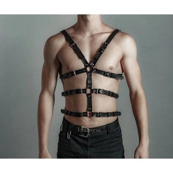 Men's Nova Leather Harness — Stylish Accessory for Every Occasion