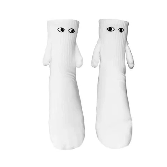 Calcetines Universales con Manos Magnéticas y Ojos Divertidos