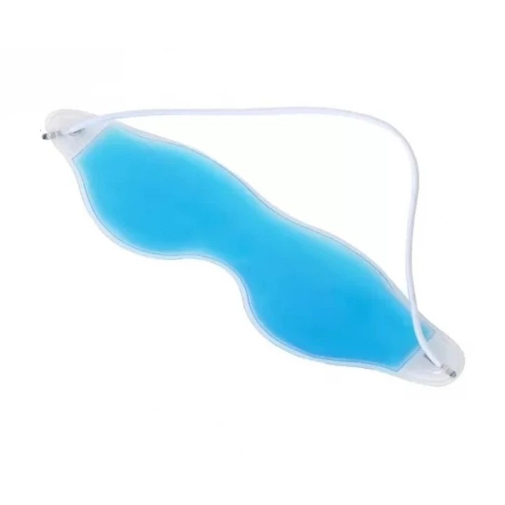 Mascarilla de gel reutilizable para ojos Memos en azul