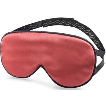 Silk Sleep Mask 'Milky Way' in Terracotta Color