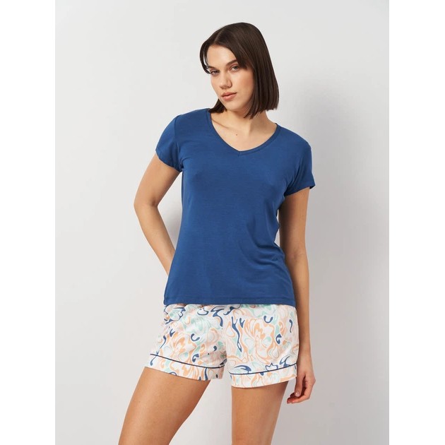 Pijama de algodón Cornette para mujer - comodidad para dormir