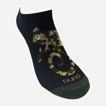 DUNA 2582 Men's Ankle Socks Set Black