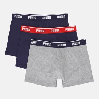 Puma Men's Boxers Set 3 Pack Grey and Blue