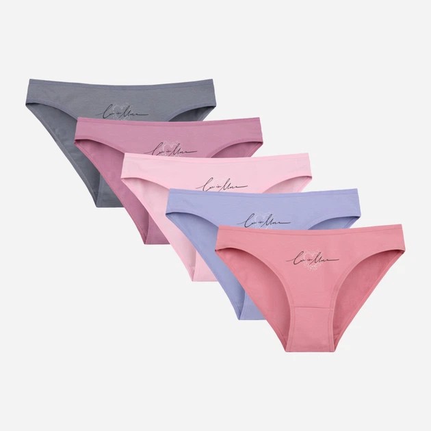 Set von Damen Baumwollslips von Donella — Komfort und Stil