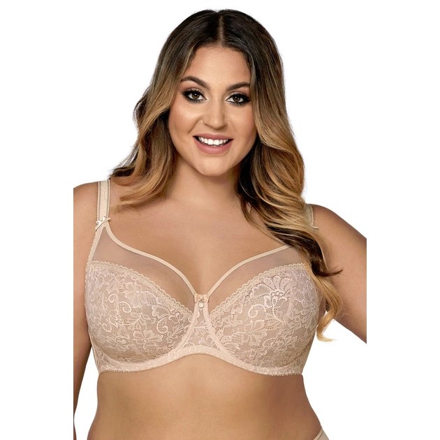Women's Soft Cup Bra AVA in Beige Color