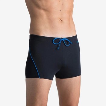 Men's Boxer Swim Shorts Nabaiji — White and Blue