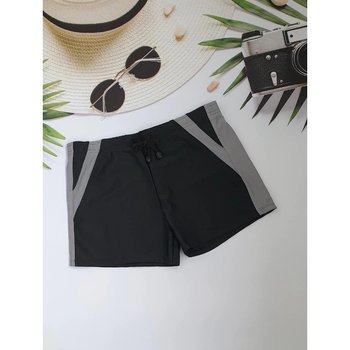 Men's Black Swim Boxers — Comfort for Swimming