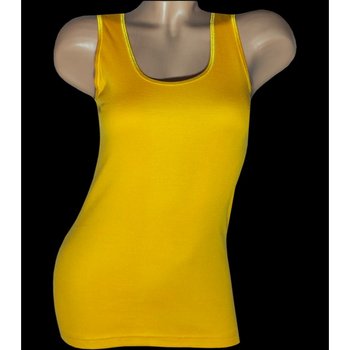 Women's Cotton Tank Top — Golden Color for Stylish Comfort