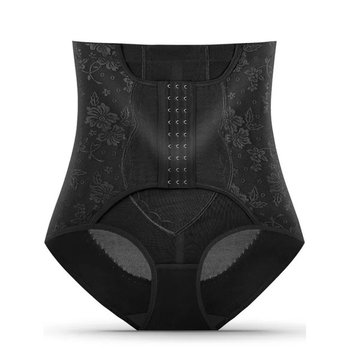 Shaping Briefs with Corset in Black — Comfort and Support