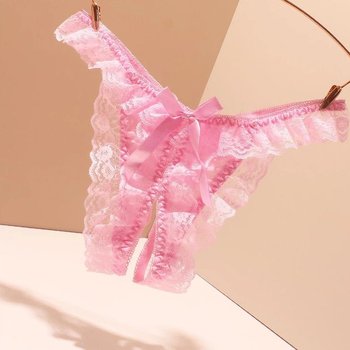 Lace Panties 'Secret Design' in Pink