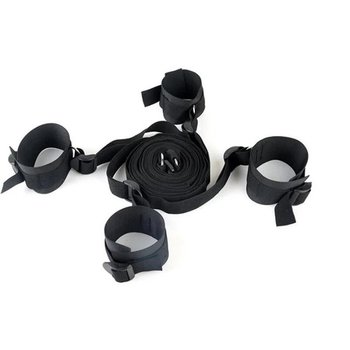 Black Restraint Band for Bed — Comfort and Safety in Intimate Play