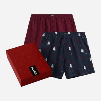 Set of Men's Cotton Boxers by Atlantic — Comfort and Style