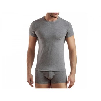 Men's Enrico Coveri T-Shirt in Grey Melange — Comfort for Every Day