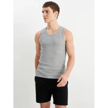 Men's Cotton Tank Top C&A Grey — Everyday Comfort