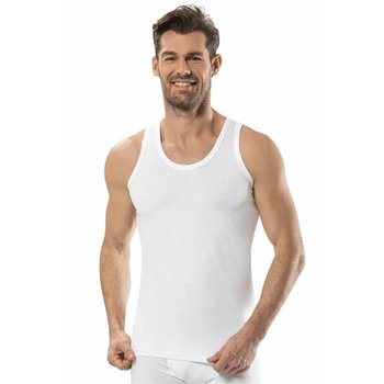 Men's JIBER White Tank Top — Comfort for Every Day