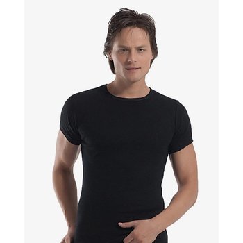 Men's Black Oztas T-Shirt — Comfortable Cotton Wear