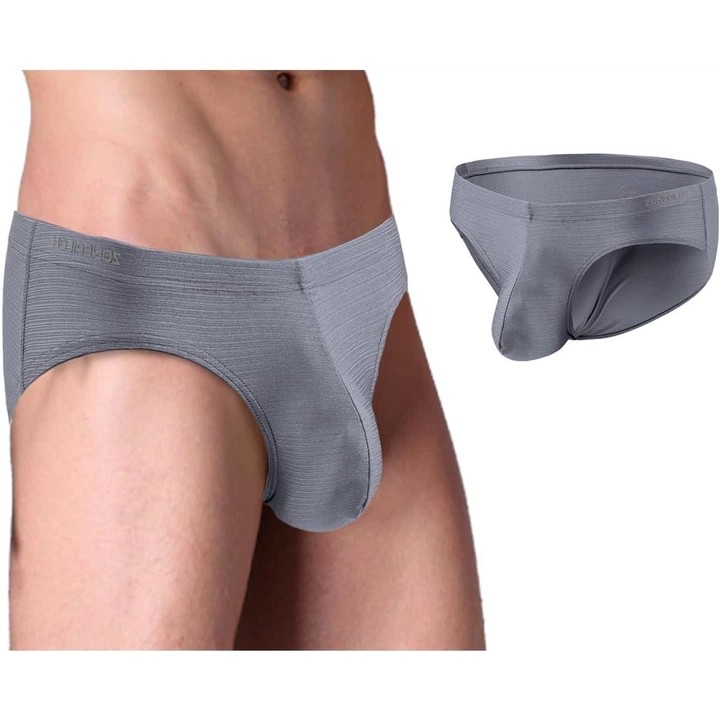 Bóxer erótico masculino gris - comodidad y estilo