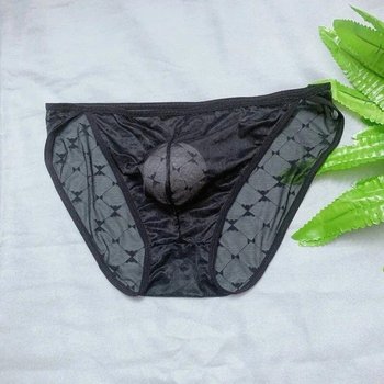 Men's Lace Briefs — Black Style and Comfort