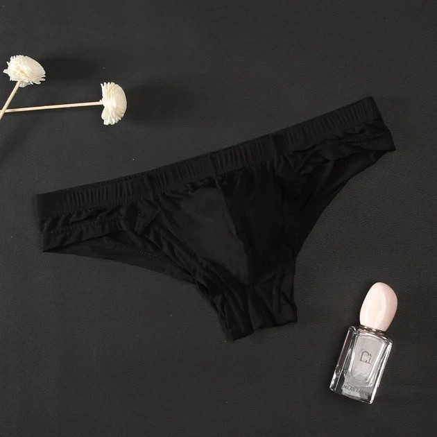 Men's Brazilian Briefs in Black — Lightweight Comfort Underwear