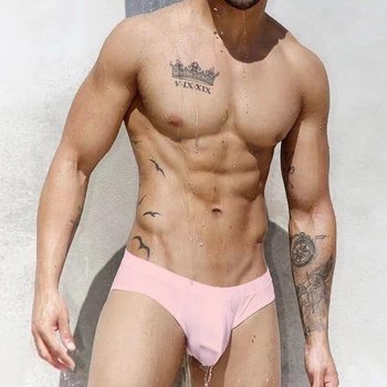 Men's Boxers Adannu in Pink — Everyday Comfort