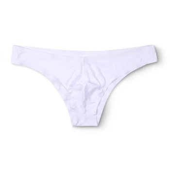 Men's Seamless Brazilian Briefs — Style and Comfort in White