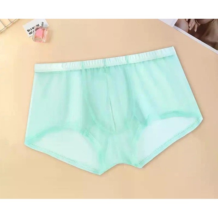 Men's Cotton Boxers in Blue — Everyday Comfort