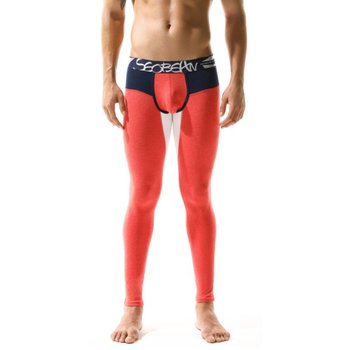 Men's Red Seobean Long Johns — Comfortable Thermal Underwear