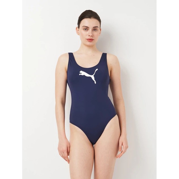 Maillot de bain PUMA Swim pour femme en bleu foncé – confort et style