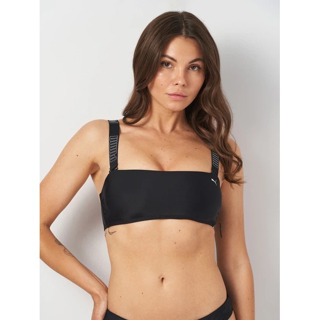 Top-bando para mujer PUMA en negro - estilo perfecto para la playa