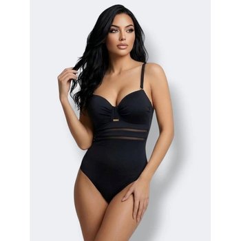 Women's Black One-Piece Swimsuit Z.Five — Stylish Comfort for the Beach