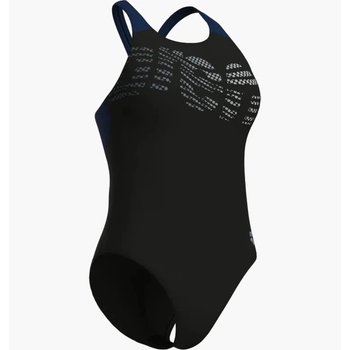 Arena Flowing Swimsuit in Black — Stylish Choice for Swimming