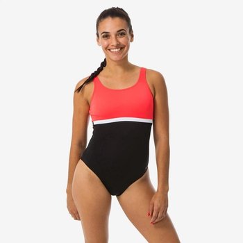 Nabaiji One-Piece Swimsuit in Black — Stylish Swimwear for Beginners