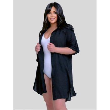 Z.Five Black Beach Tunic — Lightweight and Comfortable Cover-Up