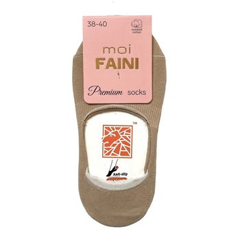 Women's Beige Slip-Ons with Non-Slip Silicone — Comfort and Support