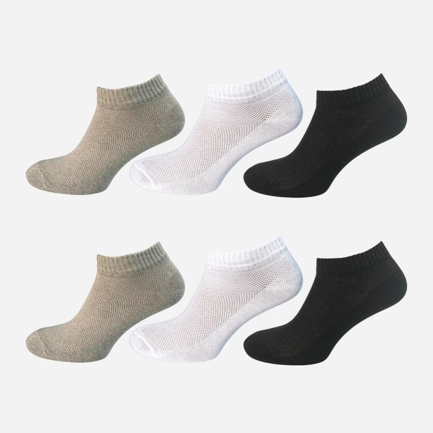 Set aus kurzen Damen-Socken aus Baumwolle — bequeme Sommermode
