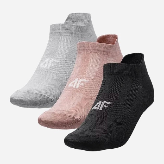 Set von Damen Kurzsocken 4F — Komfort für aktive Lebensweise