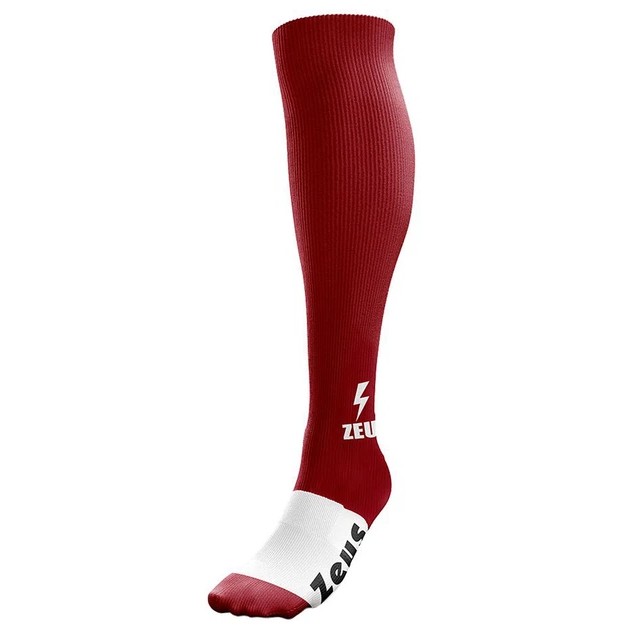 Zeus CALZA ENERGY Burgundy Football Socks for Men — Comfort and Protection