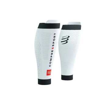 Compressport R2 3.0 Sports Compression Socks — White Color