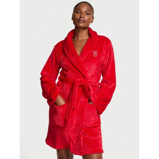 Robe femme Victoria's Secret Cozy Plush rouge