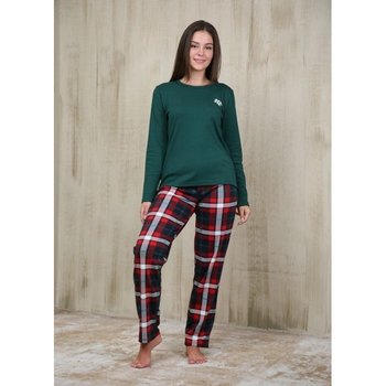 Women's Cotton Pajama by Natalux — Green Color for Home Comfort