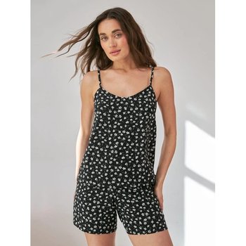Women's Viscose Pajama Set — Black Comfort for Sleep