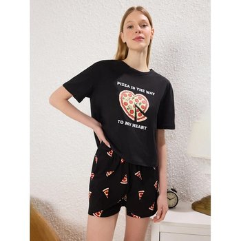 Women's Cotton Pajama — Comfortable Black Sleepwear