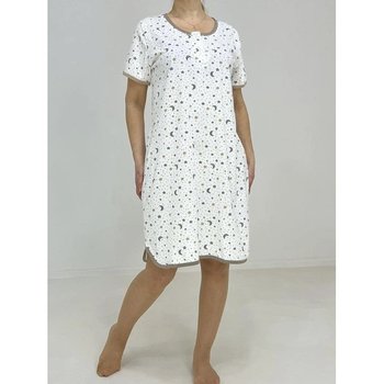 Women's Star Pattern Tunic — Cream, Comfortable Fabric