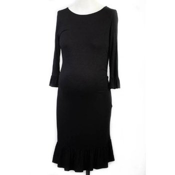 Black Nightgown for Maternity — Comfort for Sleeping