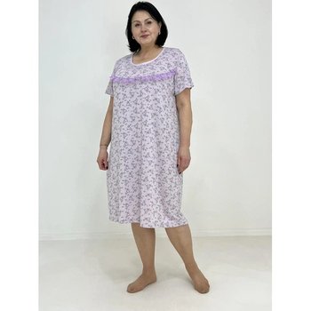 Viscose Nightgown Lavender — Elegant Comfort for Home
