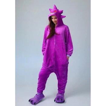 Kigurumi Pajama Pokemon Gengar in Purple — Cozy Home Comfort