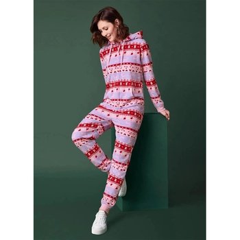 Women's Fleece Kigurumi Pajama in Pink by Esmara