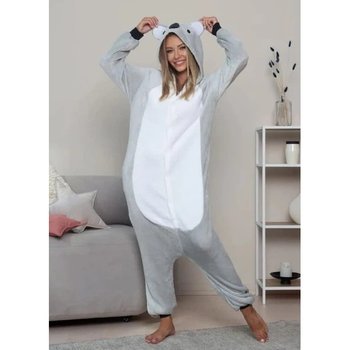 Women's Kigurumi — Gray Koala with Hood